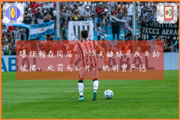 曝杨瀚森同届，U18关键球员改年龄被揭，处罚或公开，姚明曾严惩